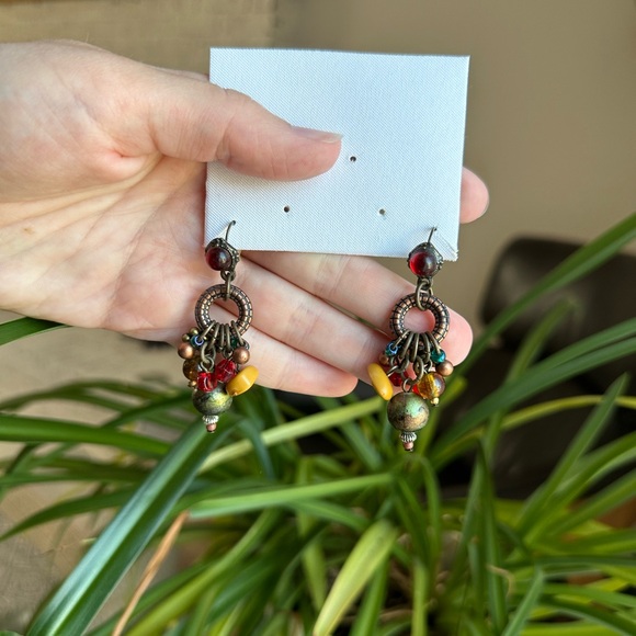 Bohemian gypsy earrings - Picture 1 of 3